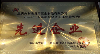 2015年(nián)先進企業