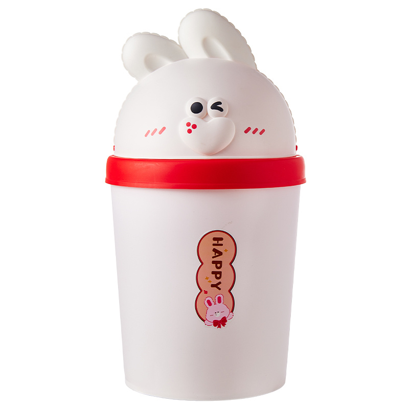 L688草莓兔垃圾桶